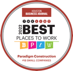 Award badge for best places to work.