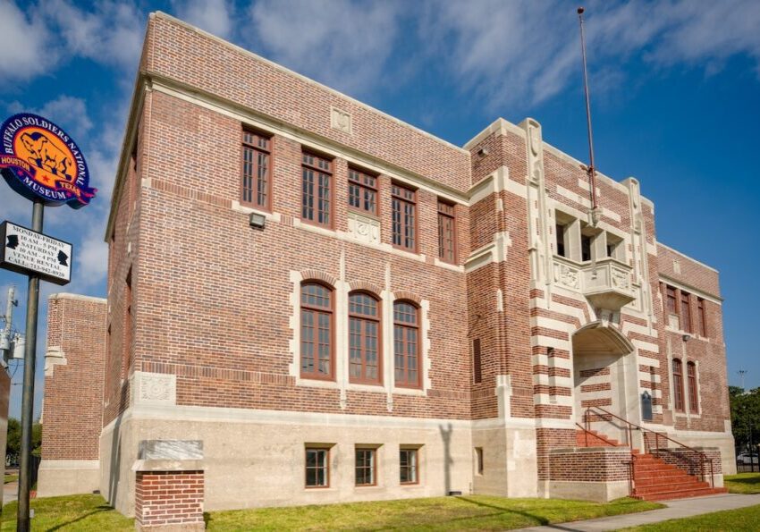 Outside of the Buffalo Soldiers National Museum